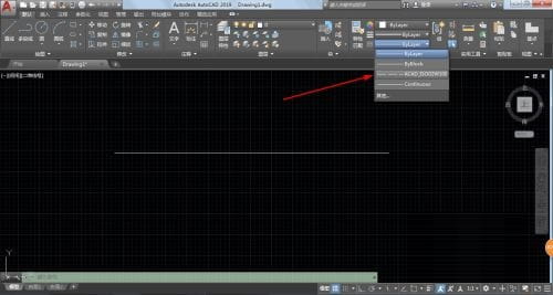 AutoCAD2019怎么把實線變成虛線？cad實線怎么改虛線方法
