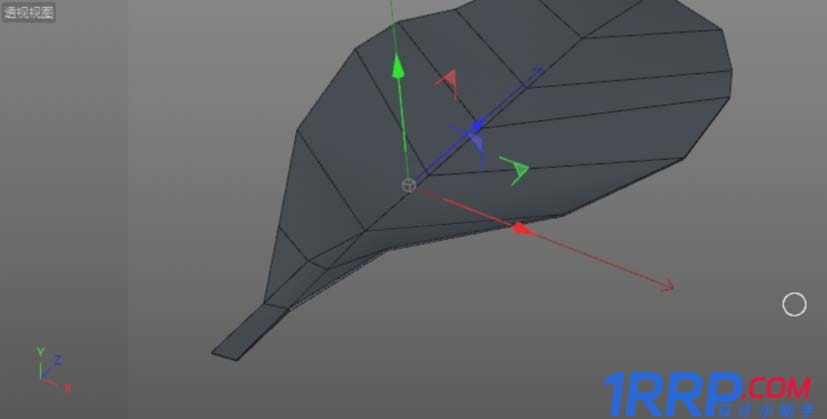 C4D設計實例教程：C4D畫一片綠色葉子的方法